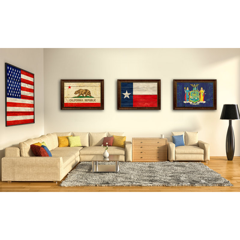 " Texas State Textured Flag "