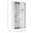 Kleankin Wall Mounted Medicine Cabinet