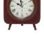 Horloge décorative en métal multicolore