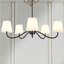 Wrought Iron 5-Light Chandelier-2144607141-2134210162