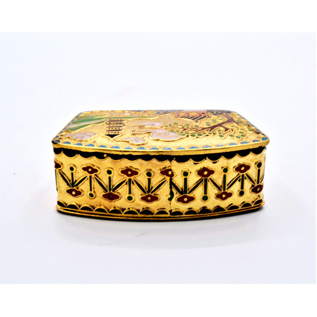 Corgan Handmade Metal Decorative Box House of Hampton®