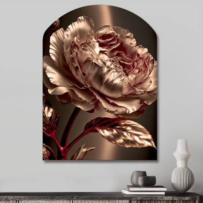 Portishead - Floral Arch Shape Assymterical Wall Art