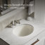Caxton Ceramic Oval Undermount Bathroom Sink-11145210