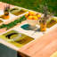 Polyester Abstract Rectangle Placemat