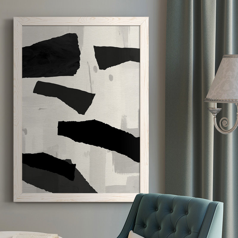 Dulinsky Mountain Paths II, reproduction d'art sur toile, Toile avec cadre blanc, H 37,5 po x l 27,5 po, Pas de tapis