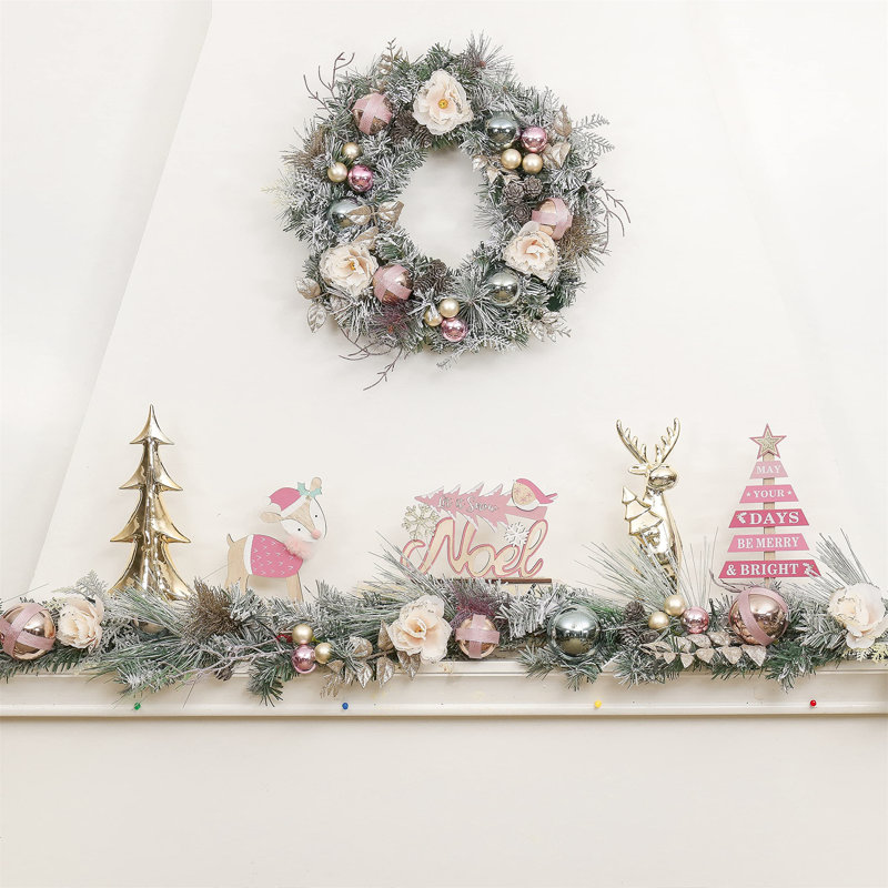 73.91cm Lighted Faux Garland with Lights