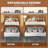 2-pack Expandable Pull-out Cabinet Organizer – 21” Deep, Adjustable 12.05–20.4” Width, 3 Slide Rails With Raising Pad, White