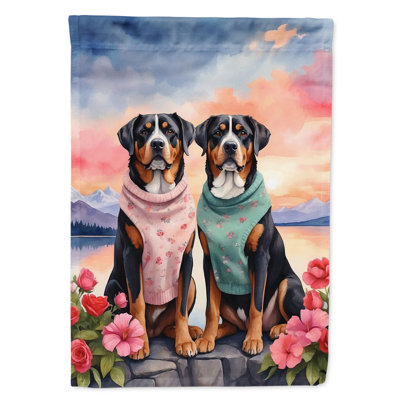 Drapeau pour chien double face H 40 po x l 28 po