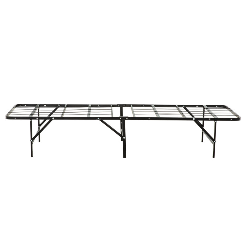 Structure en métal pour lit simple - Excellent soutien, aucun support de plateforme requis, chambre à coucher pratique