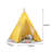 Aaheli Sol 27 Outdoor 120cm W x 120cm D Indoor Fabric Triangular Play Tent