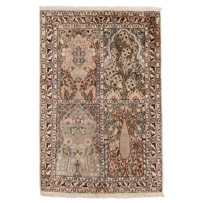 Tapis bleu Castiglia 2 pi 2 po x 3 pi 1 po