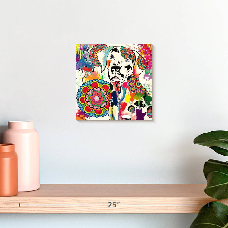 Bramala mandala Brampt, H 10 po x l 10 po