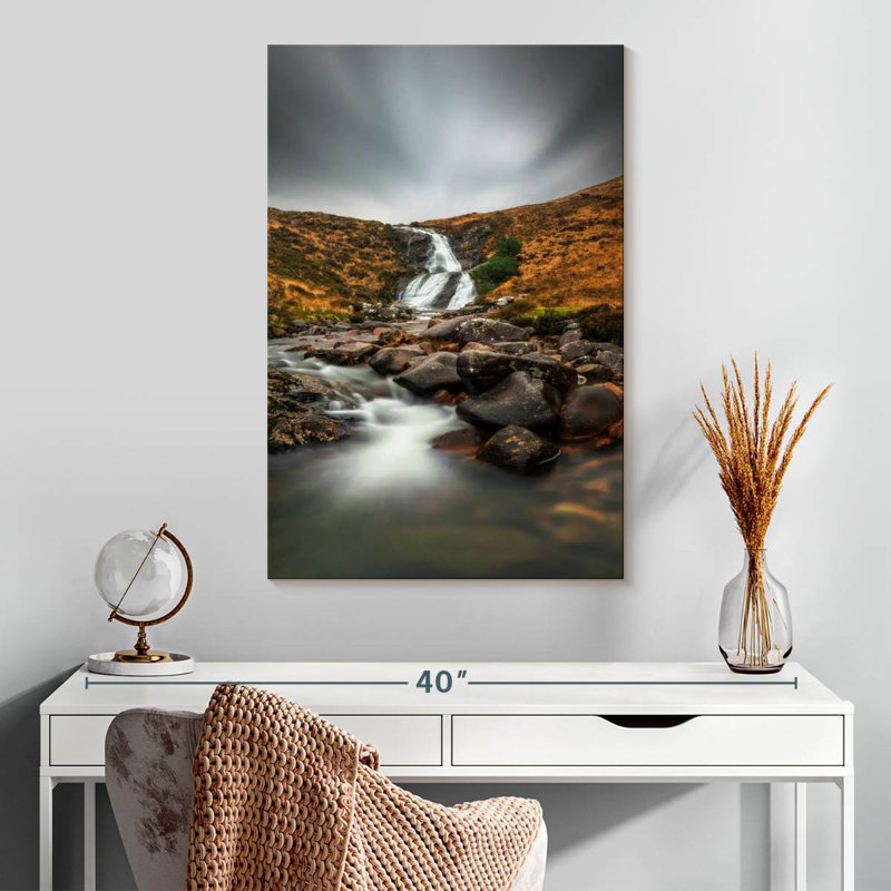 Cascade Alvord, rivière Sligachan, H 30 po x l 20 po