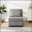 Canapé-lit pliant polyvalent avec repose-pieds ergonomique, idéal pour un usage multiple et une conversion rapide
