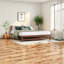 Grand lit escamotable peu encombrant, bois de pin, style moderne pour la maison