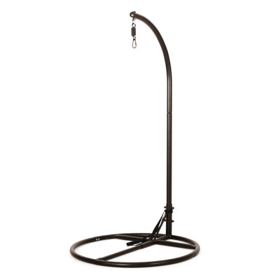 Iron Chair Stand - To Weather Impact, Compatible With Various Hanging Chairs, Tough Construction, 44"X44"X80", 43.64Lb Impact Significantly, Structure,