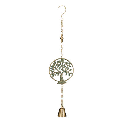 Cast Garden Bell - Tree of Life