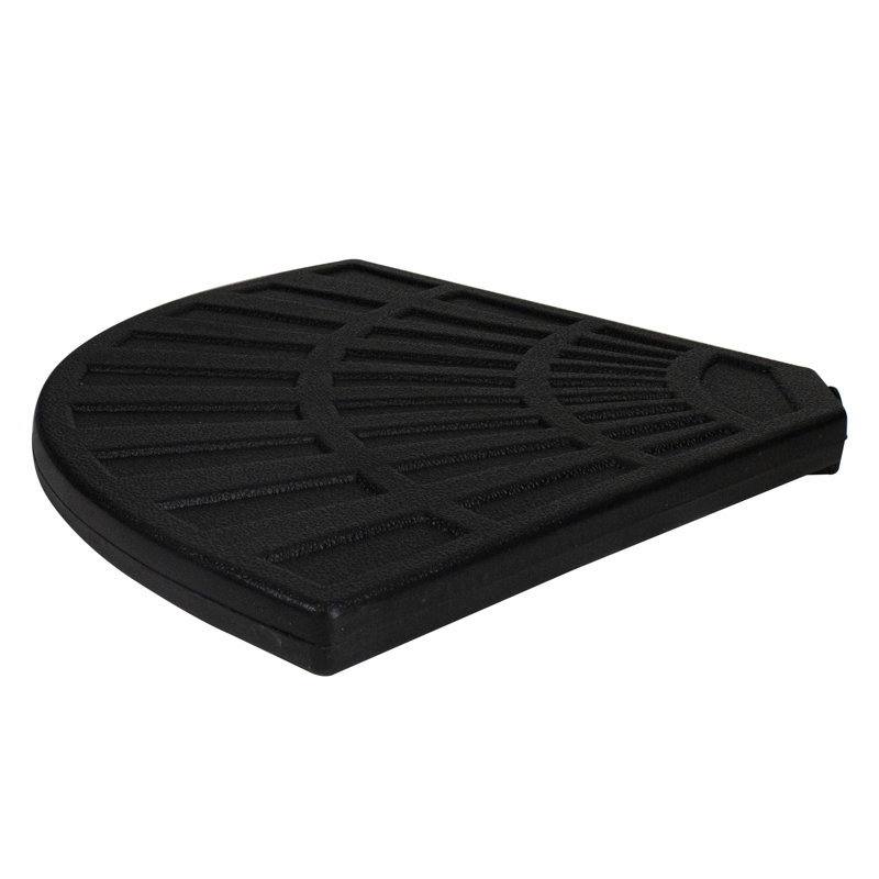 Support de base en résine noir pour parasol décalé - 26 lb