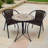BRAVA BISTRO 60cm Mosaic Table with San Remo Chair Garden Set