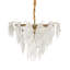 ACARIGUA Glass Brass Chandelier