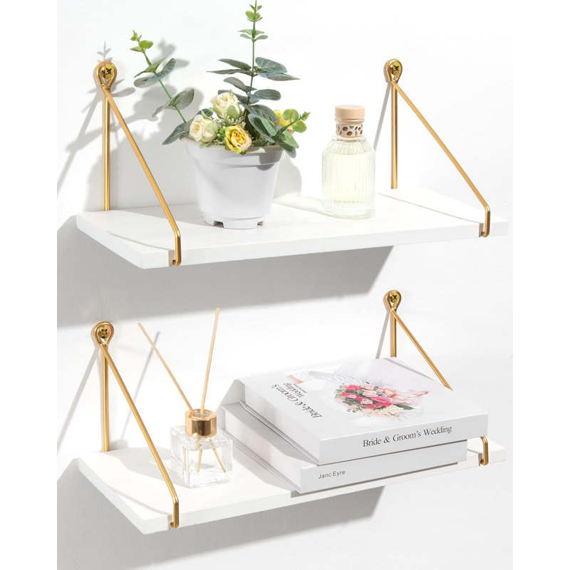 Floating Shelf, White