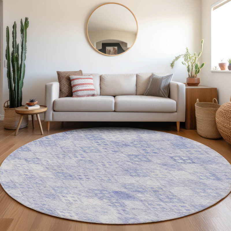 Tapis intérieur / extérieur lavable Kharm Sky , 3 pi x 5 pi