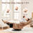 Lullacloud Manual Nursery Glider Chair With Multi Position Armrests And Adjustable Headrest - Brown-126486574