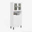 Grande armoire d'exposition avec rangement-2051333020