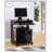 Versatile Utility Cart with Gliding Shelf and Rolling Castor Wheels, Ideal for Kitchen, Microwave, and Computer Use-1039847037