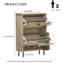 Armoire de rangement à chaussures 12 paires Lismore