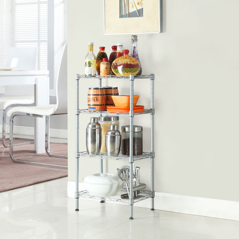 Joyal 13.8'' W Metal Shelving Unit