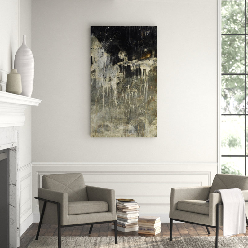 Into The Dark Print by Sarah Atkinson, 60" H x 36" W x 1.5" D, Knife Gel
