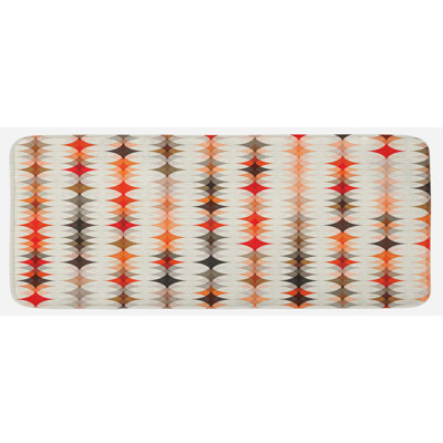 Tapis de cuisine rétro rétro