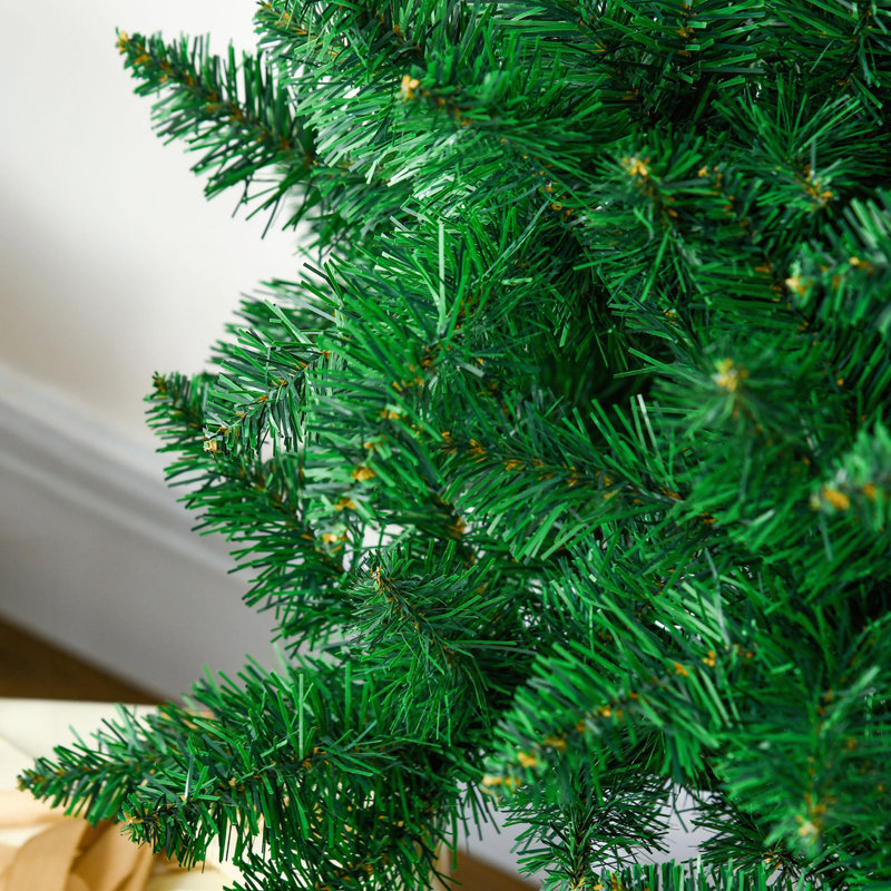 Demi-arbre de Noël artificiel 7 pi