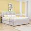Lit plateforme tapissier classique avec lit gigogne simple Prarthana-1063275875-1063275877