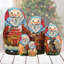 Ensemble de 5 figurines Chaonci