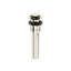 Push Drain with Overflow-466260291