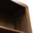 Haven 78 Inch High Bookcase Pier, No Assembly Required, Oak Bourbon Finish-979756514