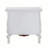 Latisha White Gloss Bedside Table