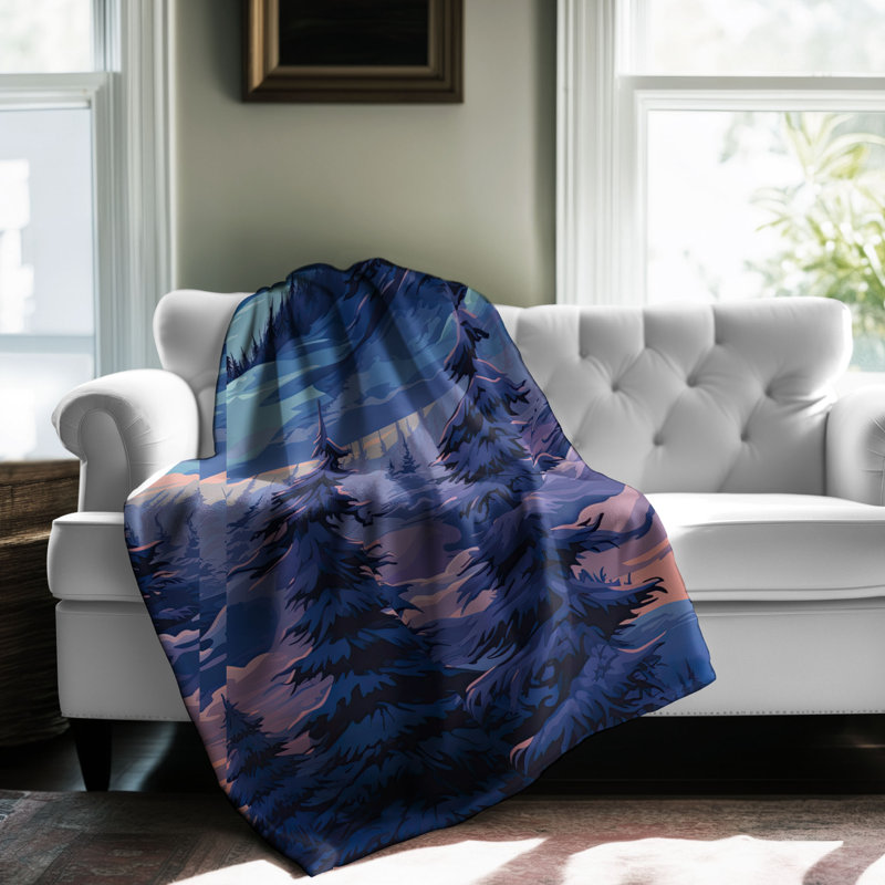 Throw Blanket, 50" W x 60" L