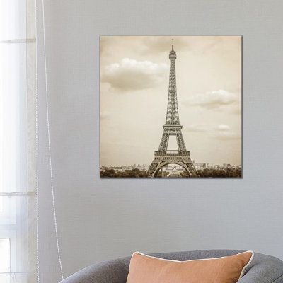 Streets Of Paris 2 by Kimberly Allen - Wrapped Canvas Print
