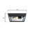 2 - Bulb Outdoor Flush Mount