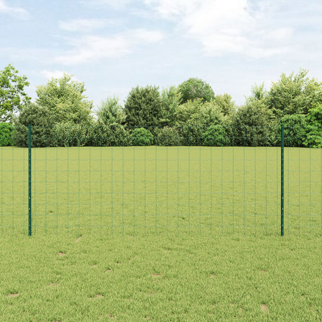 100cm H x 2500cm W Steel Border Fencing