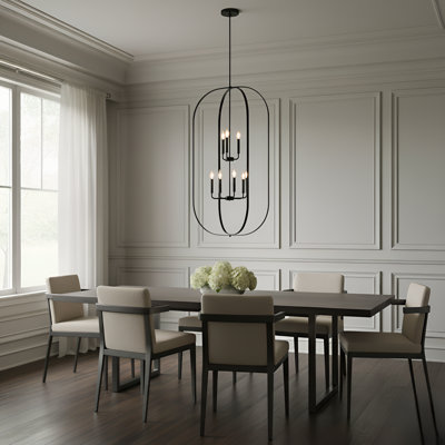 Loretto Nine Light Chandelier from Generation Lighting 