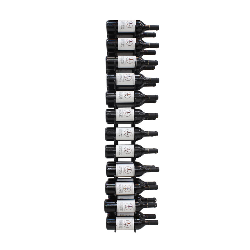 Vinotemp Epicureanist Metal Wine Rack, 24 Bottle Capacity