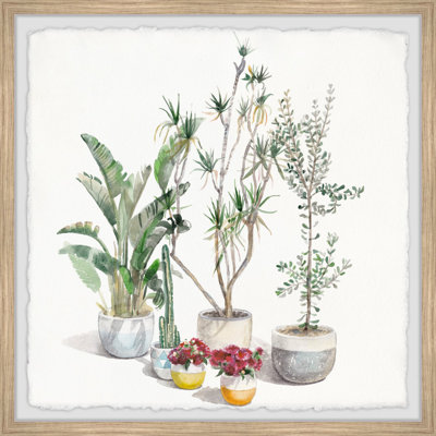 Tropical Flair - Single Picture Frame Painting