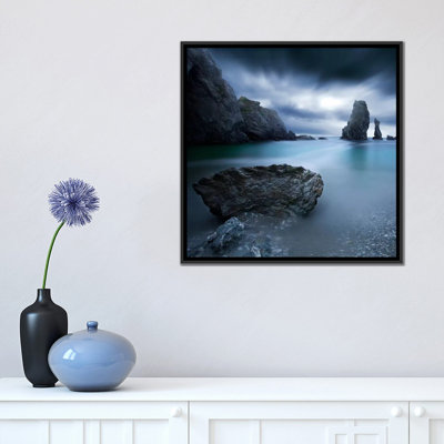 «Turquoise III», impression sur toile tendue