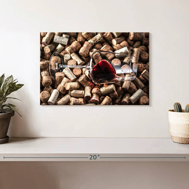 Yarlin Red Wine Corks, 8'' H x 12'' W
