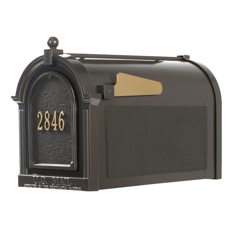 Boîte aux lettres Capitol, Bronze/Doré, Oui