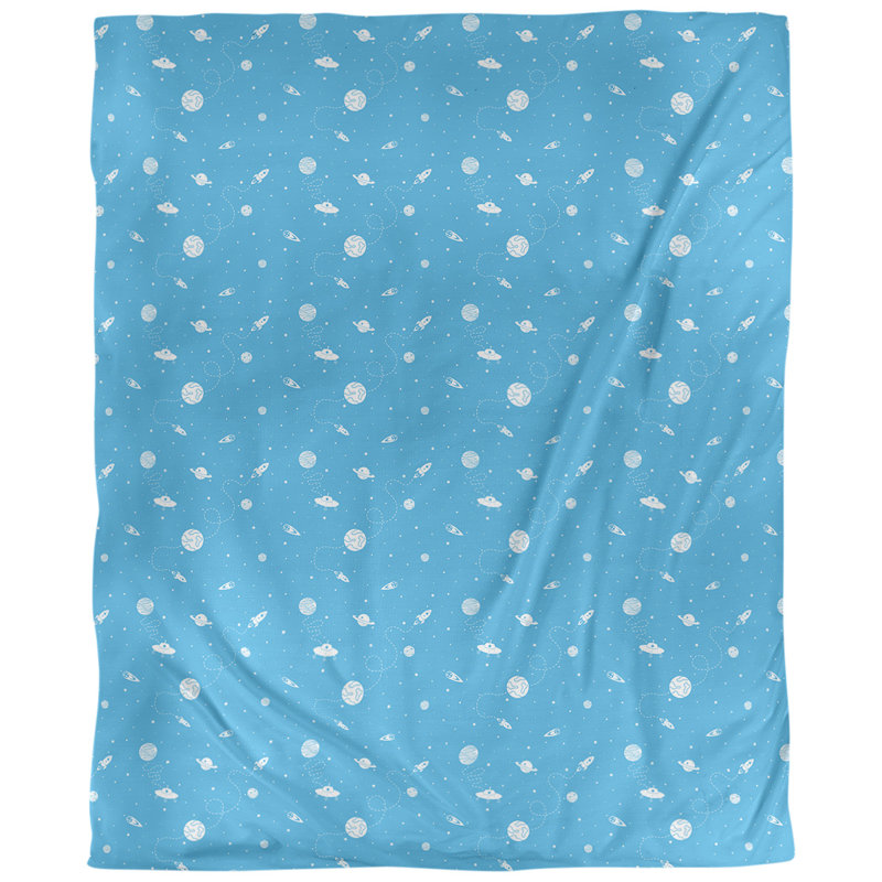 Housse de couette Katelyn Elizabeth, Housse de couette simple TG, Bleu, Microfibre